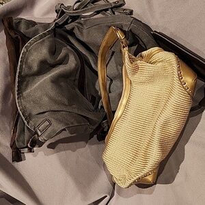 The Sak brand purse plus a Coofit shoulder bag